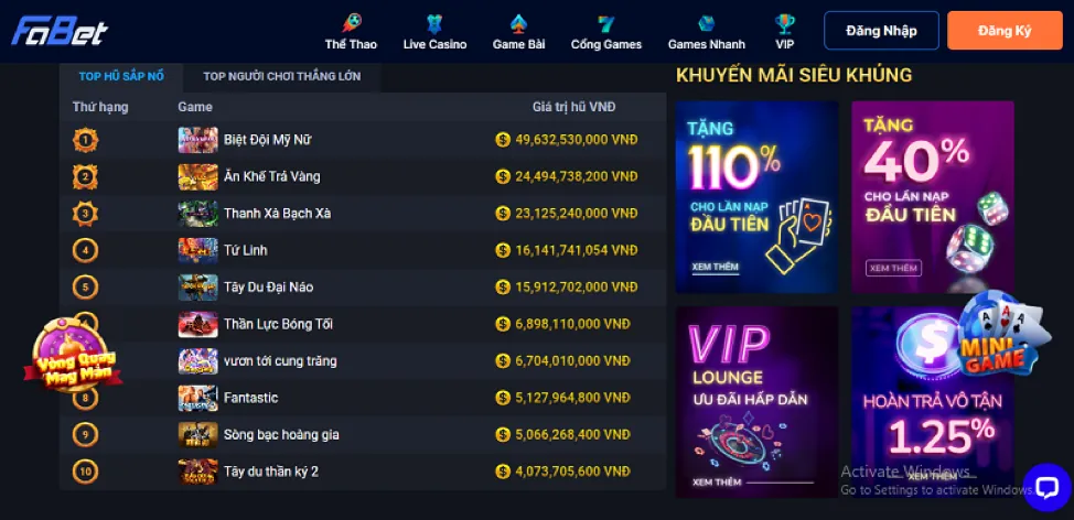 Sự kiện đặc biệt Kubet88 Nổ Hũ